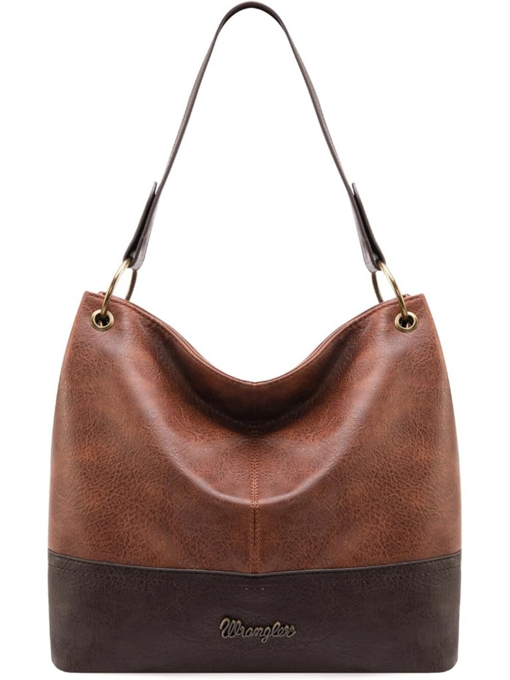 Wrangler Hobo Bags for Women Vegan Leather Top Handle Shoulder Purses and Handba